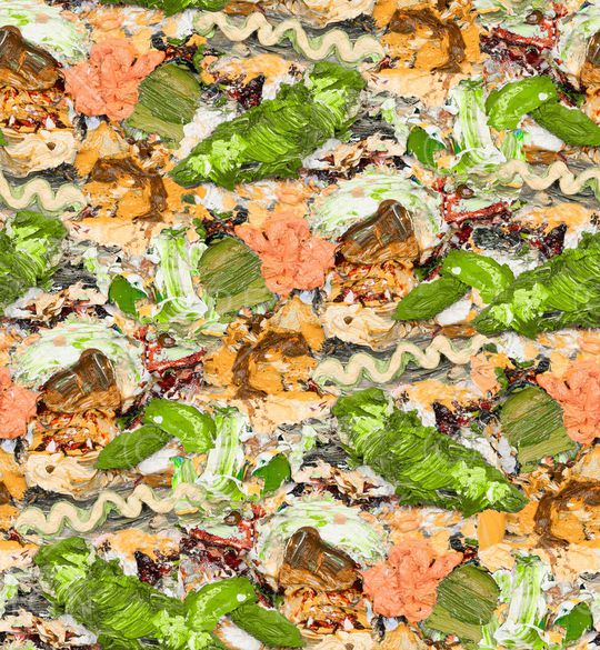 油画华亿平台印花华亿平台图片