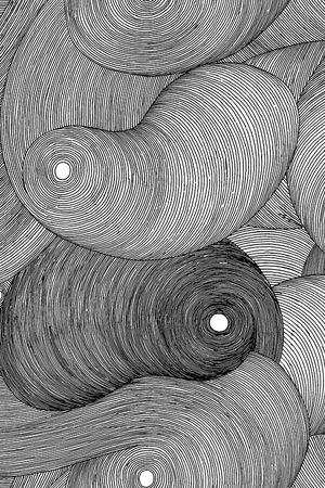 线条印花华亿平台图片