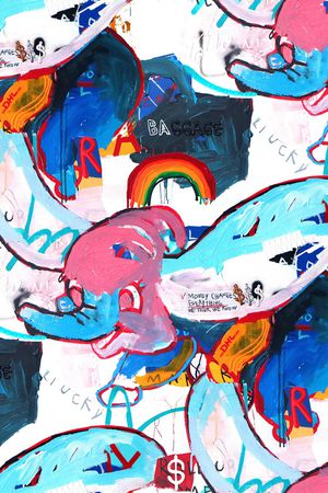 涂鸦印花华亿平台图片