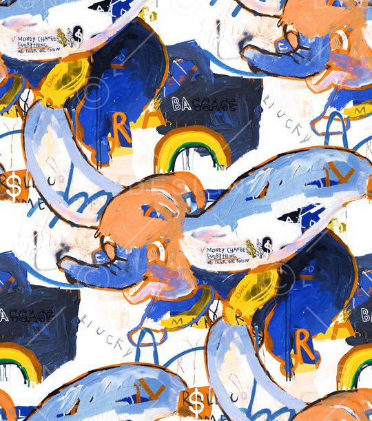 涂鸦印花华亿平台图片