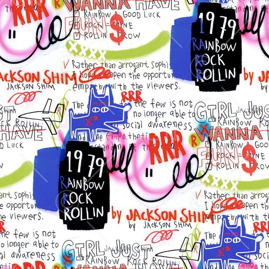 涂鸦印花华亿平台图片