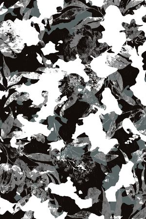 绿植树叶印花华亿平台图片