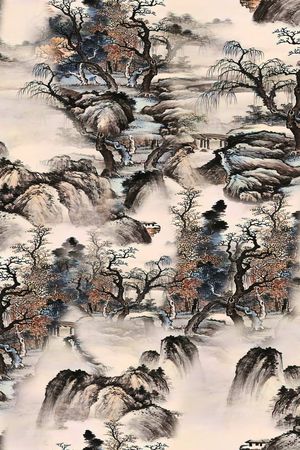 香云纱印花华亿平台图片