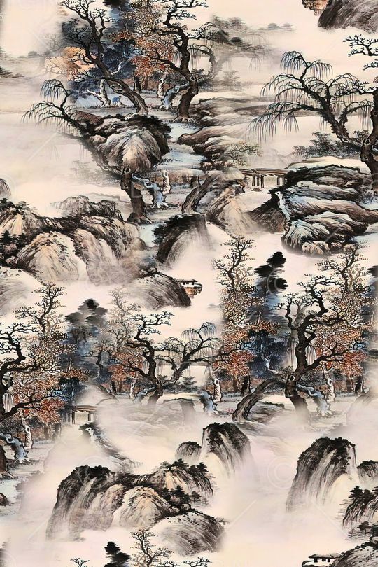 香云纱印花华亿平台图片