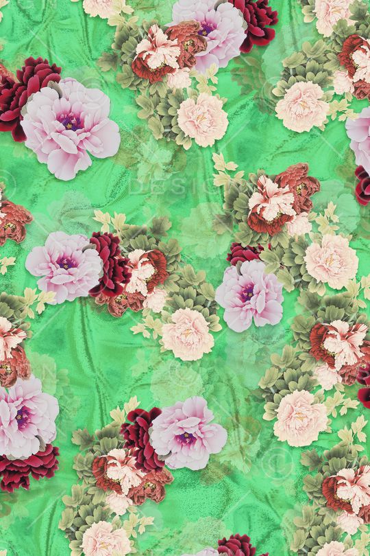 旗袍印花华亿平台图片