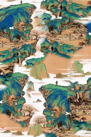 香云纱印花华亿平台图片