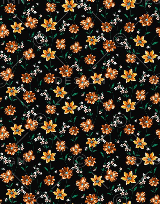 绿植树叶印花华亿平台图片