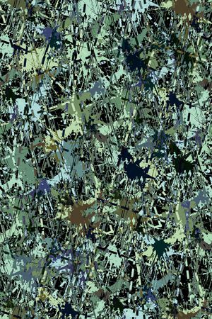 抽象男装印花华亿平台图片