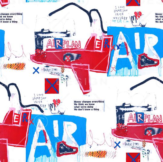 涂鸦印花华亿平台图片