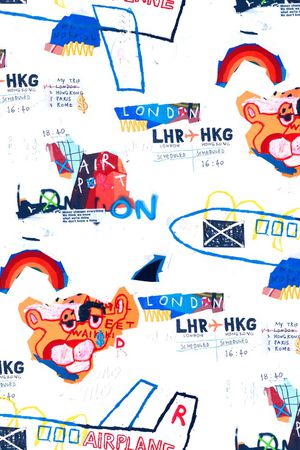 涂鸦印花华亿平台图片