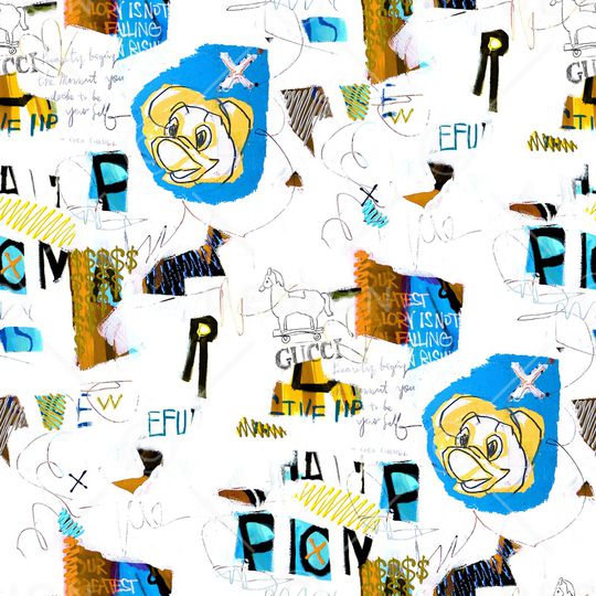 涂鸦印花华亿平台图片