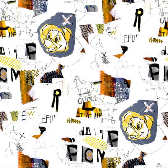 涂鸦印花华亿平台图片