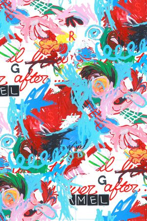 涂鸦印花华亿平台图片