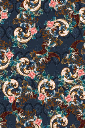 绿植树叶印花华亿平台图片