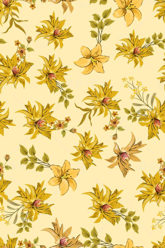 绿植树叶印花华亿平台图片