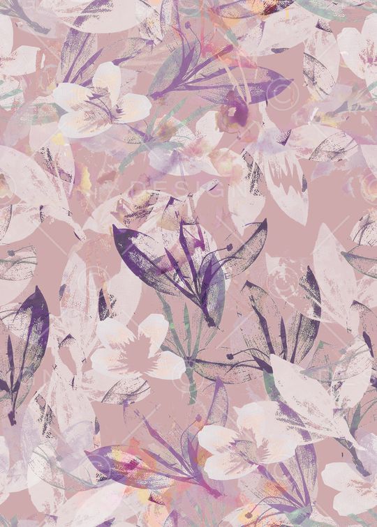 小清新印花华亿平台图片