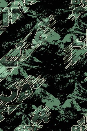 字母印花华亿平台图片