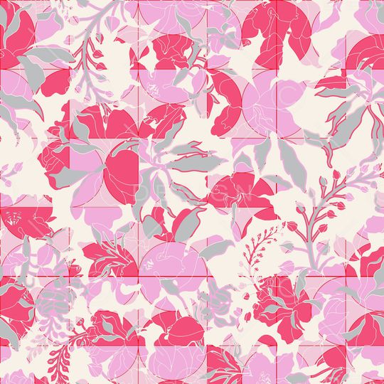 几何印花华亿平台图片