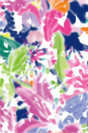 绿植树叶印花华亿平台图片