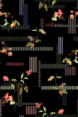 几何印花华亿平台图片