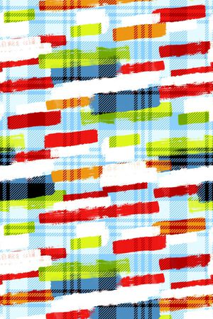 格子印花华亿平台图片