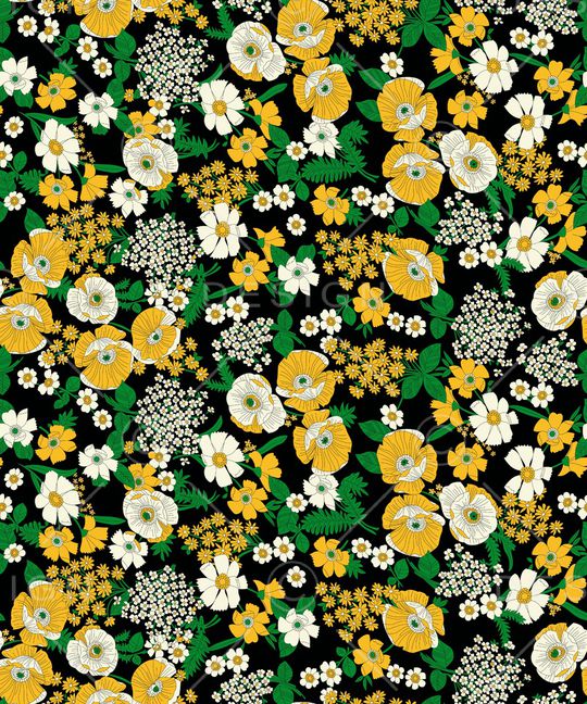 绿植树叶印花华亿平台图片