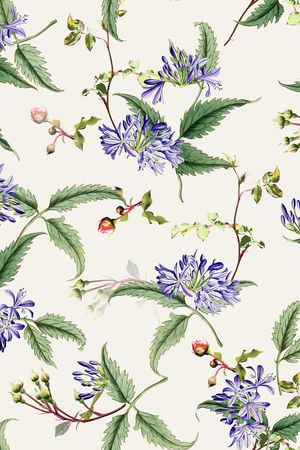 连衣裙印花华亿平台图片