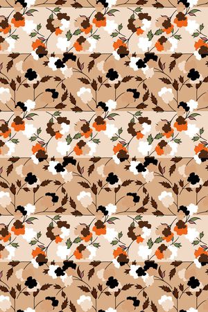 连衣裙印花华亿平台图片