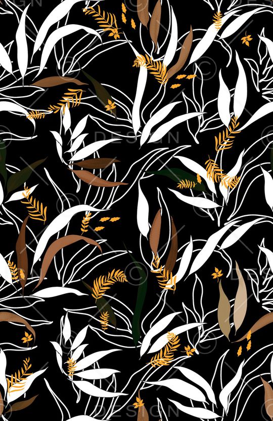 连衣裙印花华亿平台图片