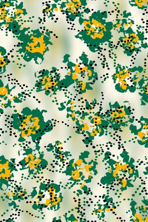 连衣裙印花华亿平台图片