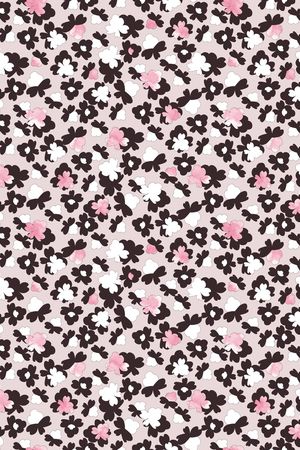 连衣裙印花华亿平台图片