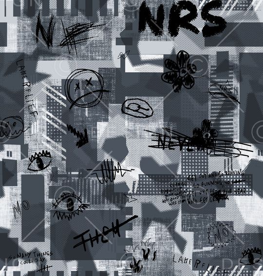 字母印花华亿平台图片