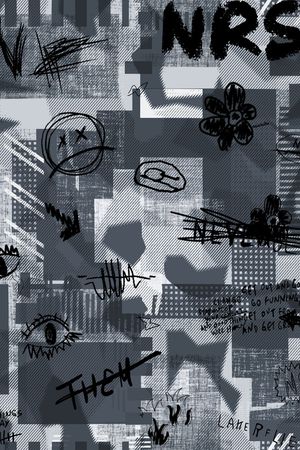 字母印花华亿平台图片