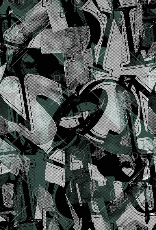 字母印花华亿平台图片