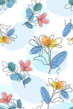 线条花印花华亿平台图片