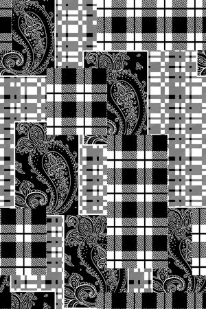 几何印花华亿平台图片