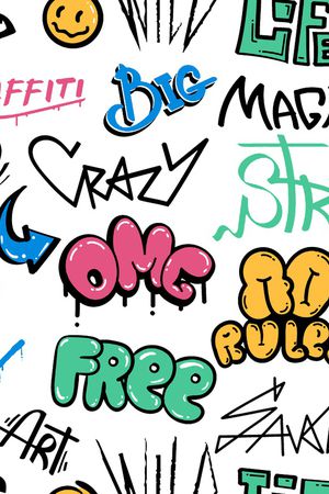 涂鸦印花华亿平台图片