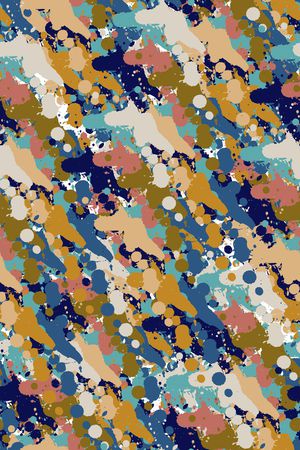 抽象男装印花华亿平台图片