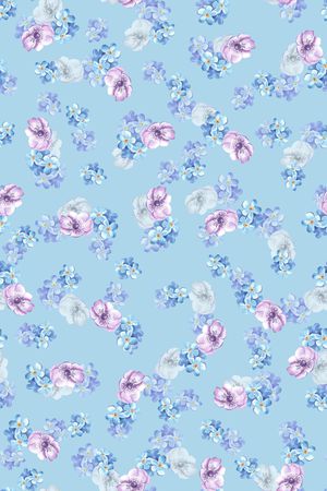 绿植树叶印花华亿平台图片