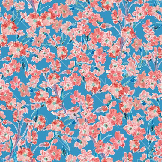 绿植树叶印花华亿平台图片