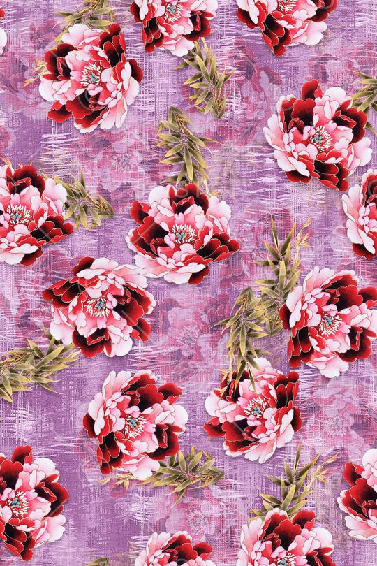 旗袍印花华亿平台图片