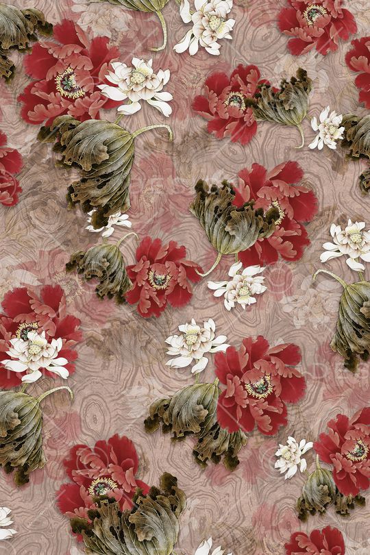 旗袍印花华亿平台图片