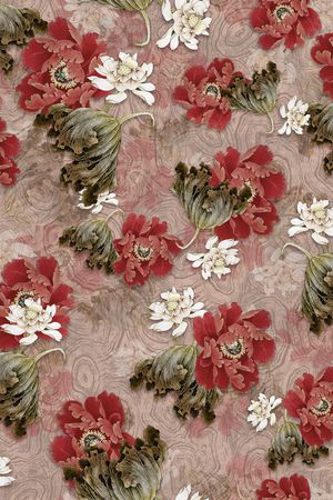 旗袍印花华亿平台图片