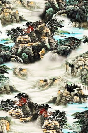 香云纱印花华亿平台图片