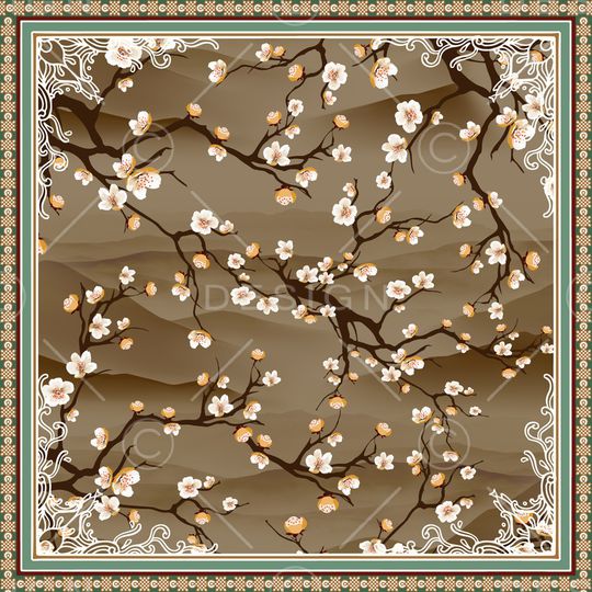 复古印花华亿平台图片