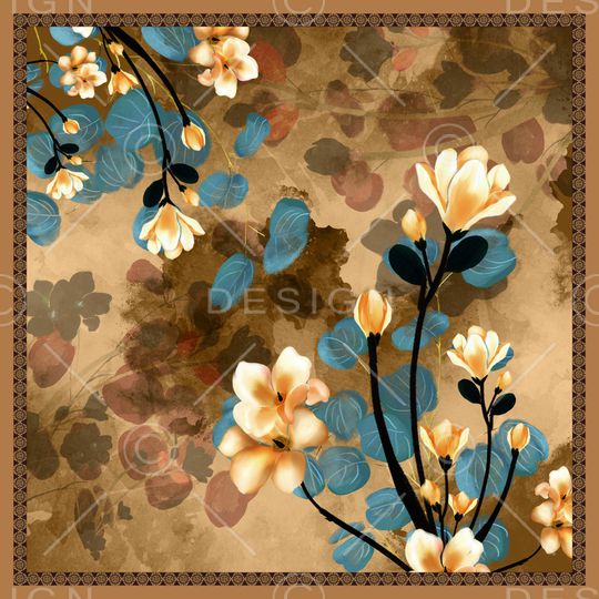 复古印花华亿平台图片