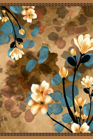 复古印花华亿平台图片