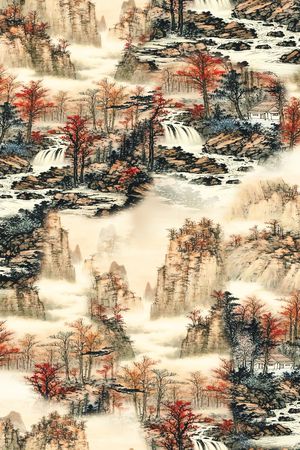 香云纱印花华亿平台图片