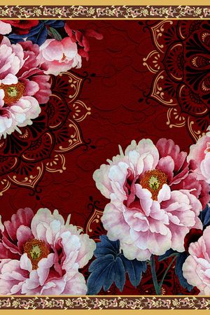 民族风印花华亿平台图片