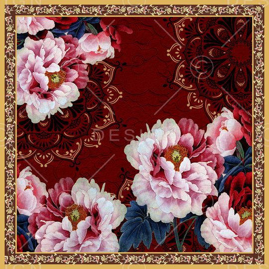 民族风印花华亿平台图片